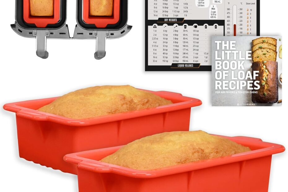 Bake Perfectly: Air Fryer Silicone Loaf Pans for Delicious Treats!