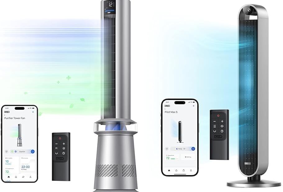 Breathe Easy: Dreo 2-in-1 Smart Tower Fan & HEPA Filter Review