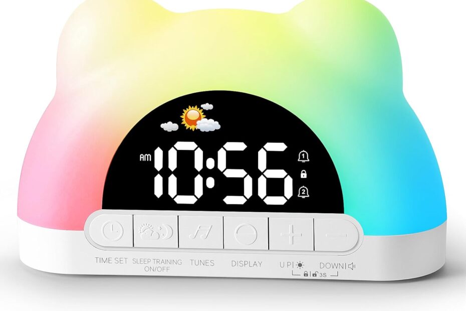 Bright Beginnings: A Review of the Hournor Kids Alarm Clock & Sleep Training Companion