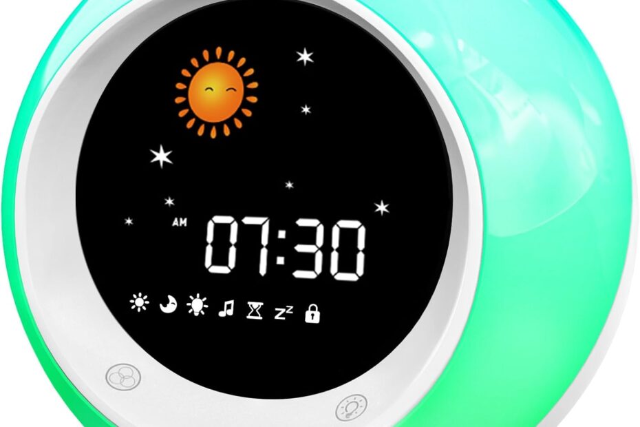 Brighten Your Child's Mornings: I.CODE Sun & Moon Rise Alarm Clock Review