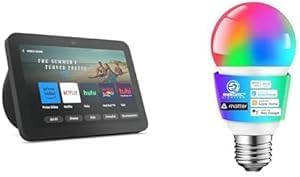 Brighten Your Day: A Comprehensive Review of the Echo Show 8 with Color Bulb