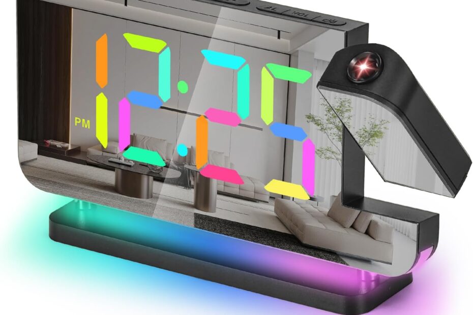 Brighten Your Mornings: The Ultimate RGB Projection Alarm Clock Review