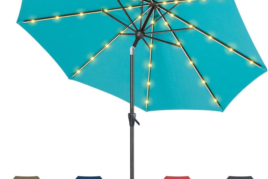 Brighten Your Outdoors: Review of the Tempera Solar LED Patio Umbrella
