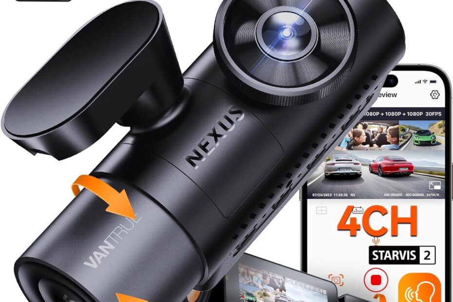 Capture Every Angle: The Vantrue N5 4 Channel Dash Cam Review
