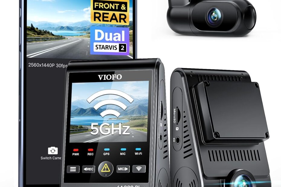 Capture Every Moment: VIOFO A229 Plus Dual Dash Cam Review