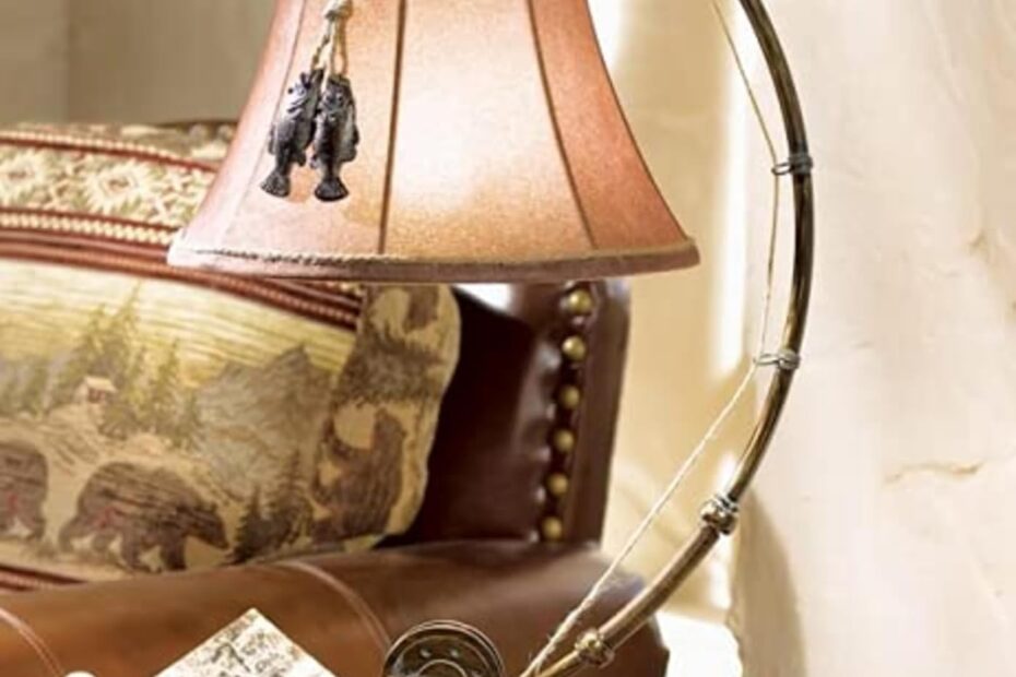 Cast a Warm Glow: Review of the Black Forest Décor Fishing Reel Table Lamp