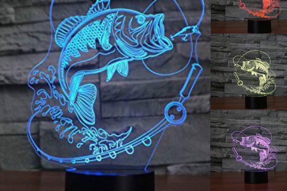Catch the Glow: 3D Fishing Fish Night Light Review & Recommended Uses