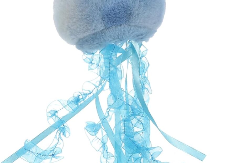 Catch the Vibes: Adorable Jellyfish Keychain for Aesthetic Lovers!