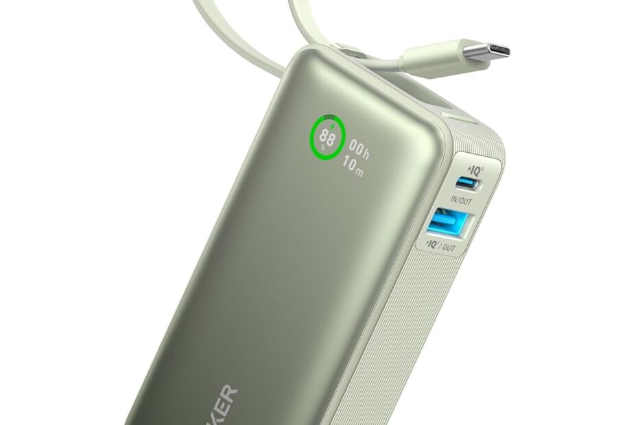 Charge On-the-Go: Anker Nano Power Bank Review - The Ultimate Companion for Your Devices!