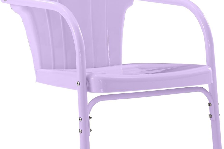 Charming Comfort: Review of Crosley Tulip Vintage Metal Patio Chairs