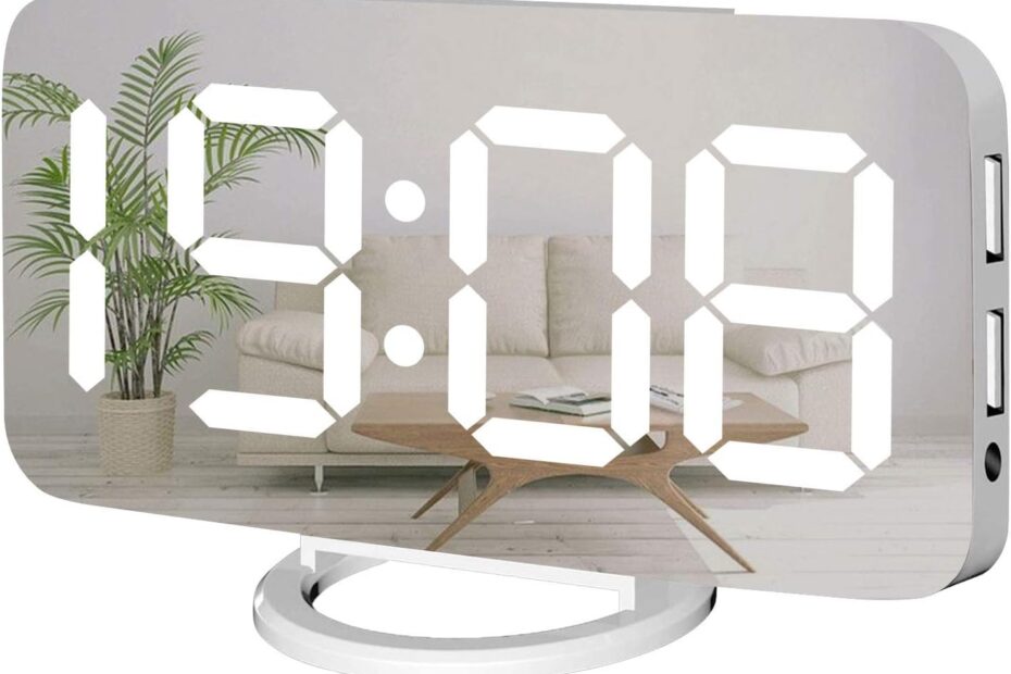 Chic & Functional: Miowachi White Digital Alarm Clock Review