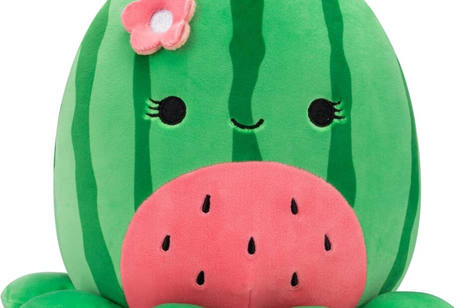 Cuddle Up with Squishmallows: Meet Marcella the Watermelon Octopus!