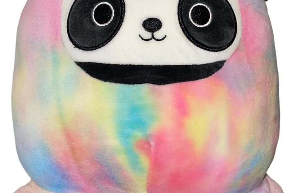 Cuddle Up with Stanley: The Adorable Squishmallow Panda in Jellyfish Costume!