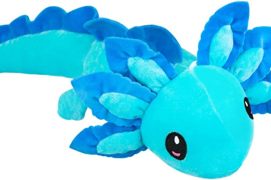 Cuddle Up with the Adorable 14" Blue Axolotl Plush Toy: Perfect Gift for All Ages!