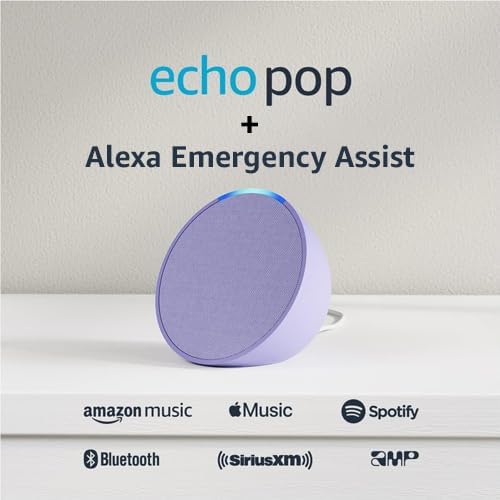 Discover Comfort and Safety with the Echo Pop Bundle: Your Lavender Bloom Smart Ally!