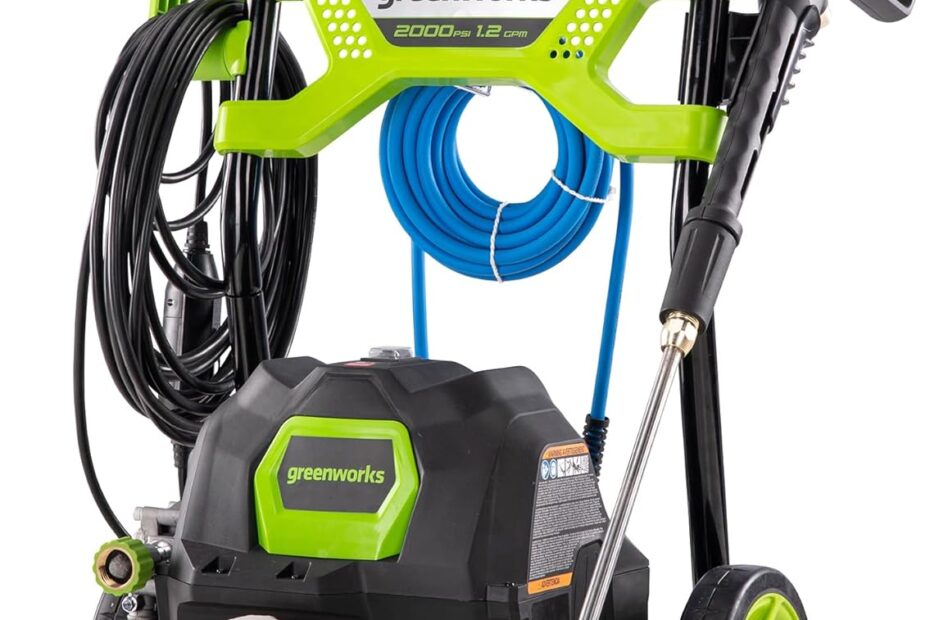Discover the Power: Greenworks 2000 PSI Pressure Washer Review