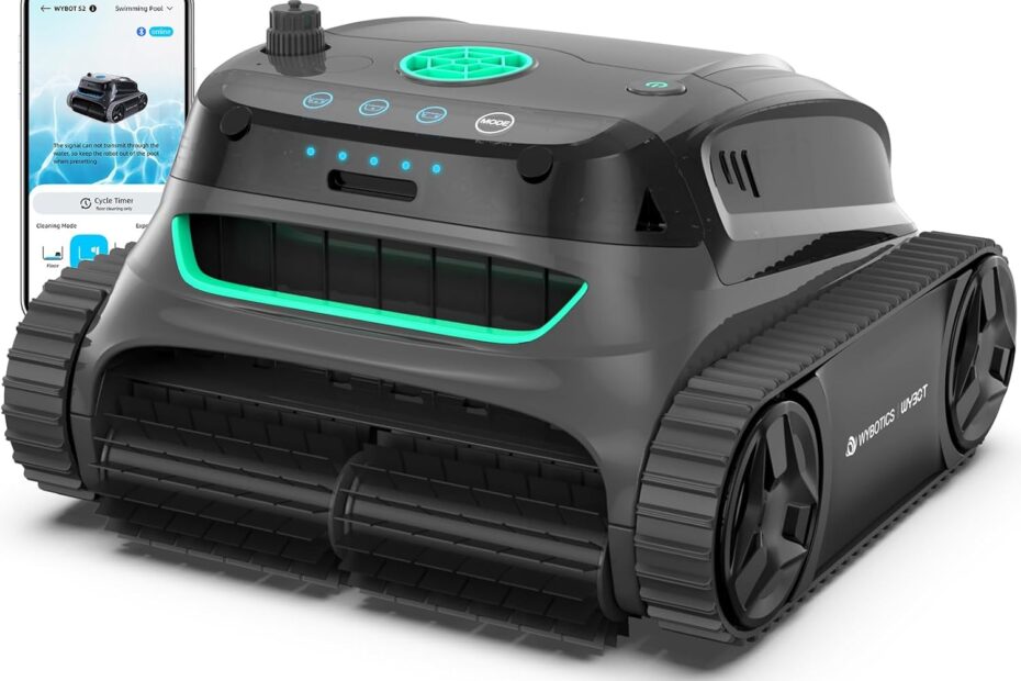 Dive into Clean: WYBOT S2 Cordless Robotic Pool Vacuum Review