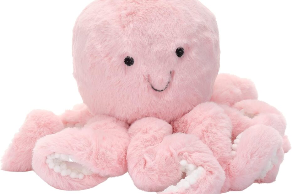 Dive into Comfort: Review of the Lambs & Ivy Sea Dreams Pink Plush Octopus