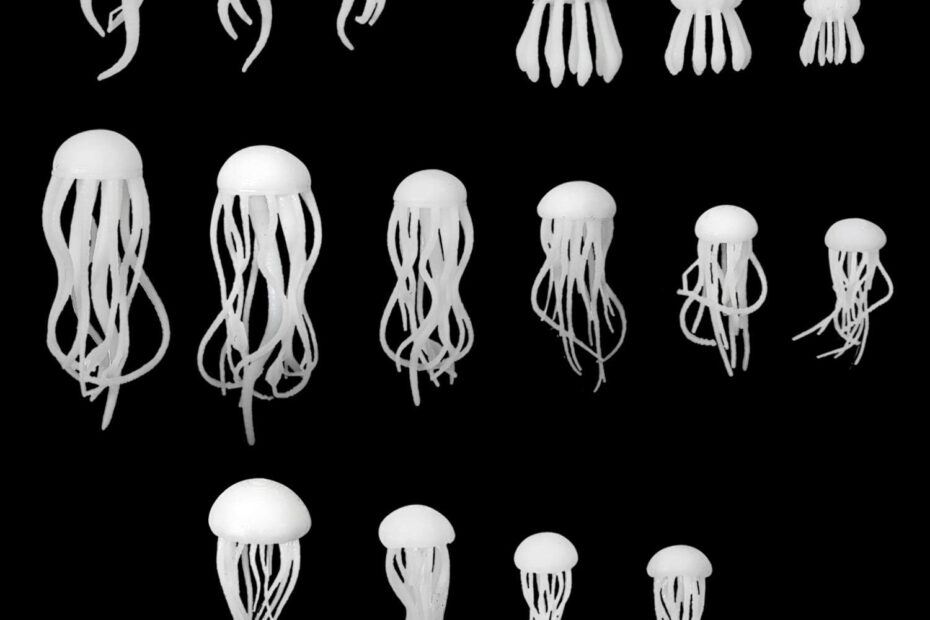 Dive into Creativity: 16-Piece Handmade Jellyfish Resin Filler for Stunning DIY Jewelry!