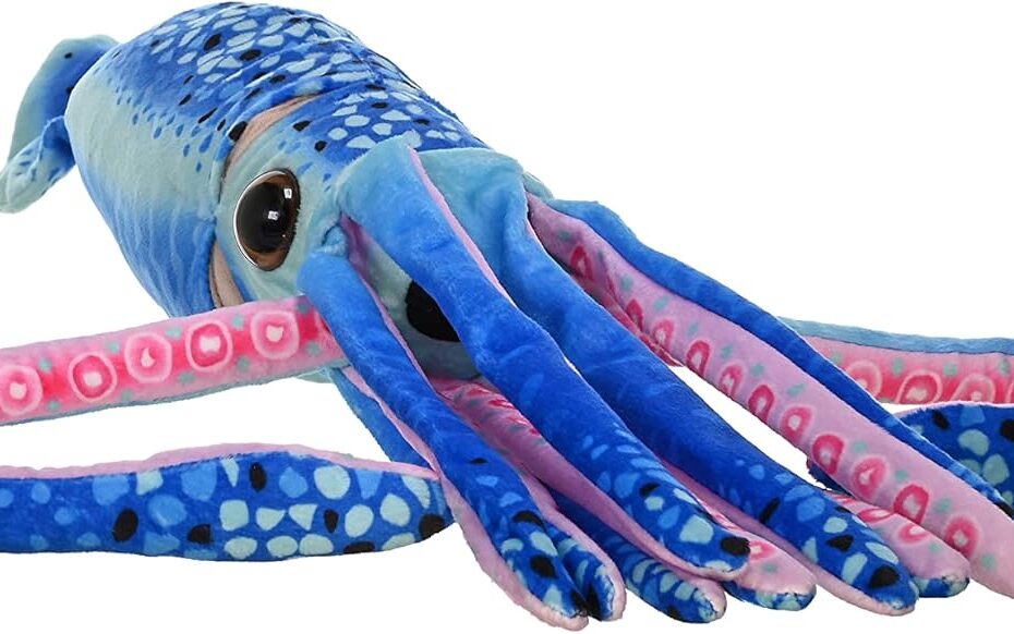 Dive into Cuddles: Review of the Wild Republic Blue Squid Plush Toy