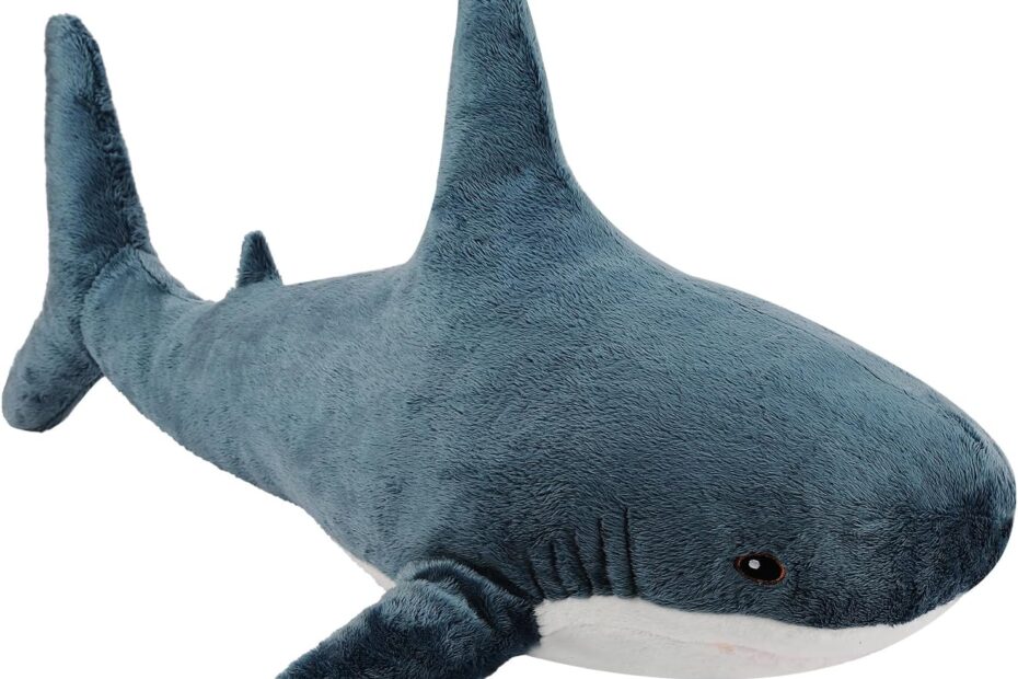 Dive into Cuteness: MUPI Navy Blue Shark Plush Toy Review!