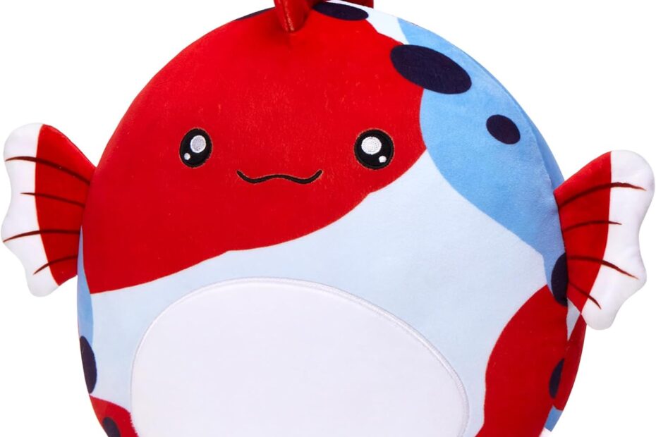 Dive into Cuteness: The Glow Guards Koi Fish Plush Pillow Review