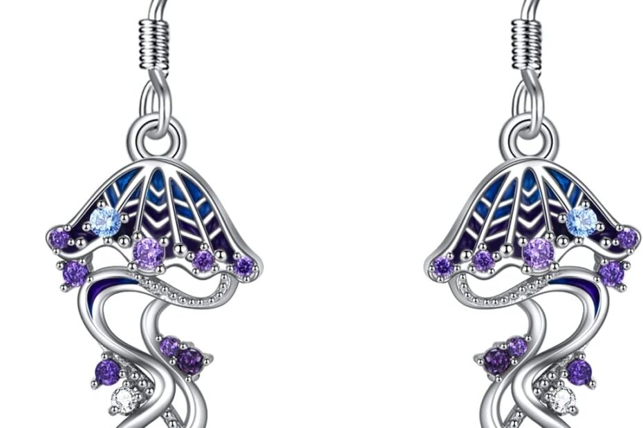 Dive Into Elegance: YFN Sterling Silver Jellyfish Earrings Review