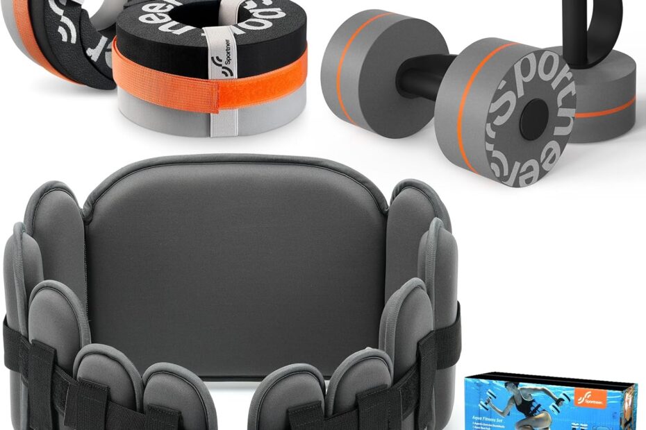 Dive Into Fitness: Unleash Your Potential with the Sportneer Water Aerobics Combo Set!