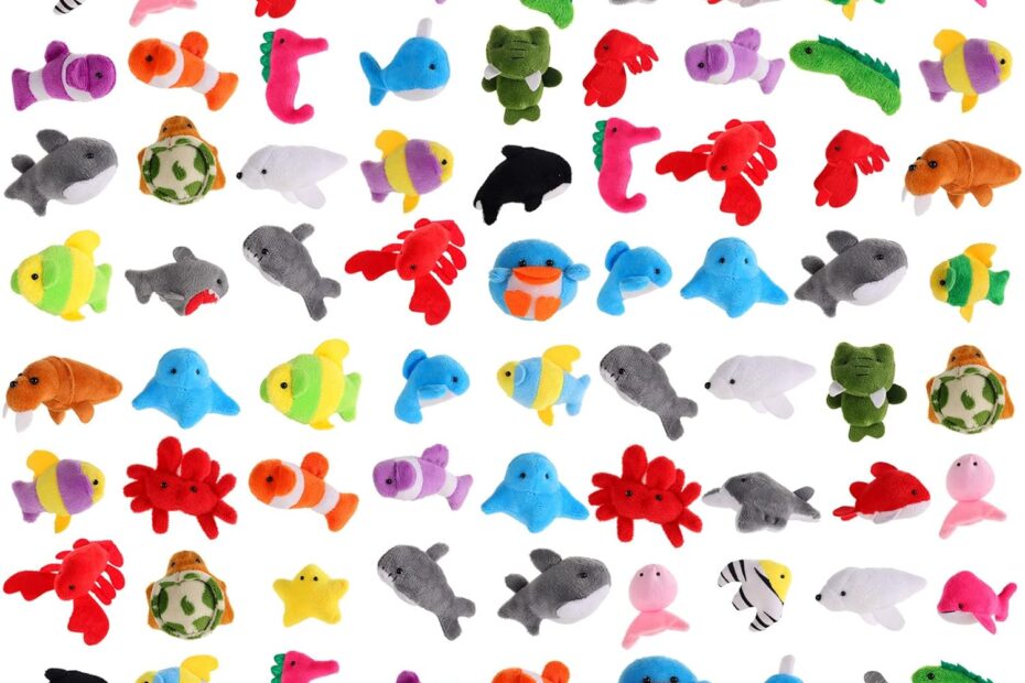 Dive into Fun: 90 Pcs of Adorable Ocean-Themed Plush Toys for Every Celebration!