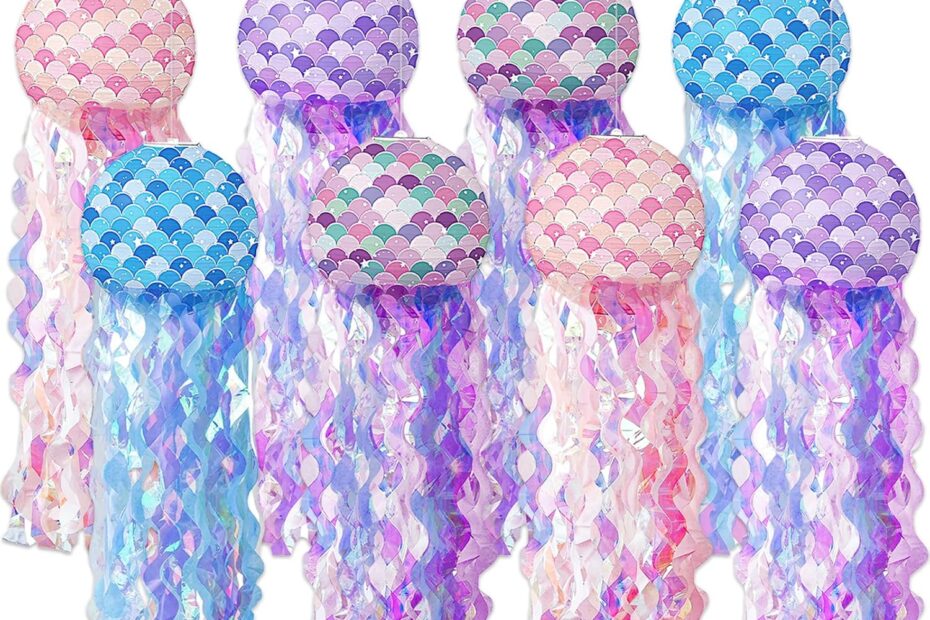 Dive into Fun: Review of 8 Pack Mermaid Birthday Decorations!