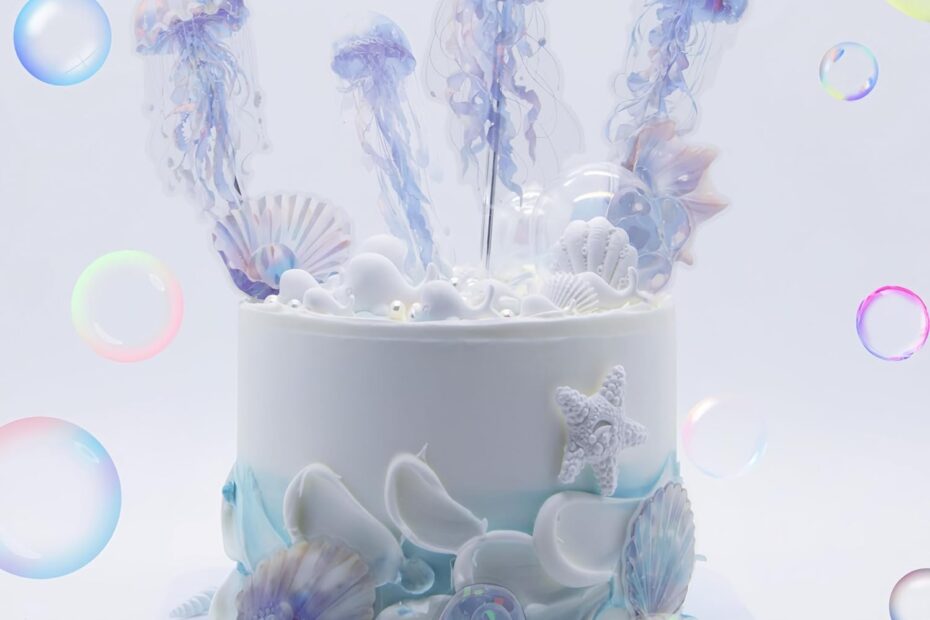 Dive into Fun: Review of Under The Sea Jellyfish Cake Decor!