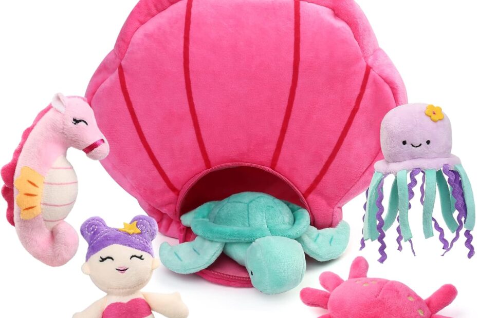 Dive into Fun: Reviews of the BenBen Ocean Stuffed Animal Set!