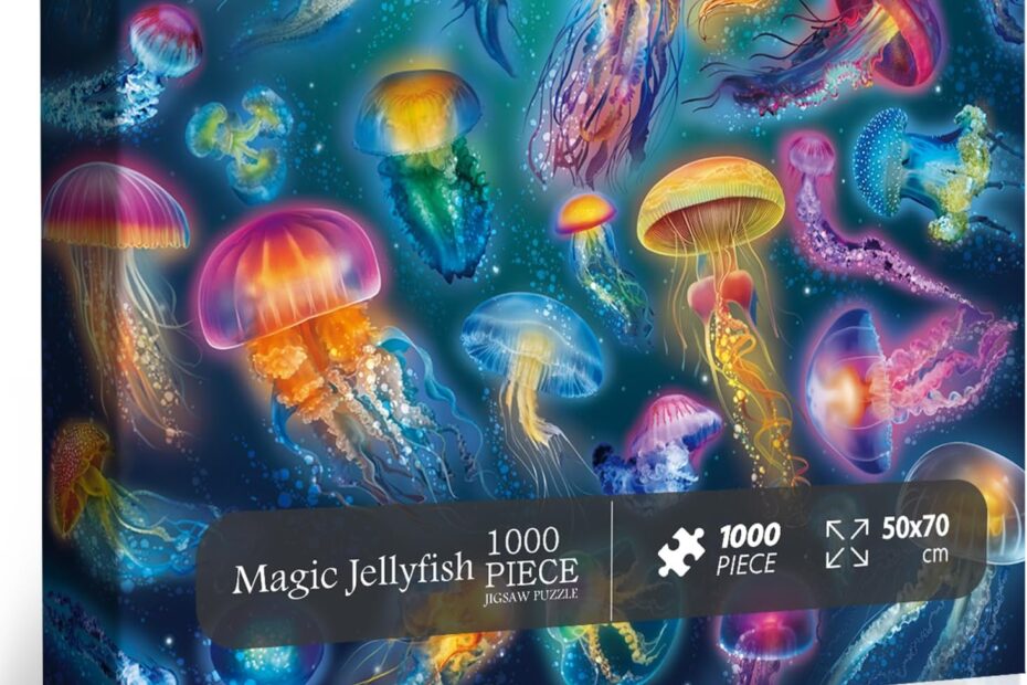Dive Into Fun: The Magical Jellyfish 1000-Piece Puzzle Review!