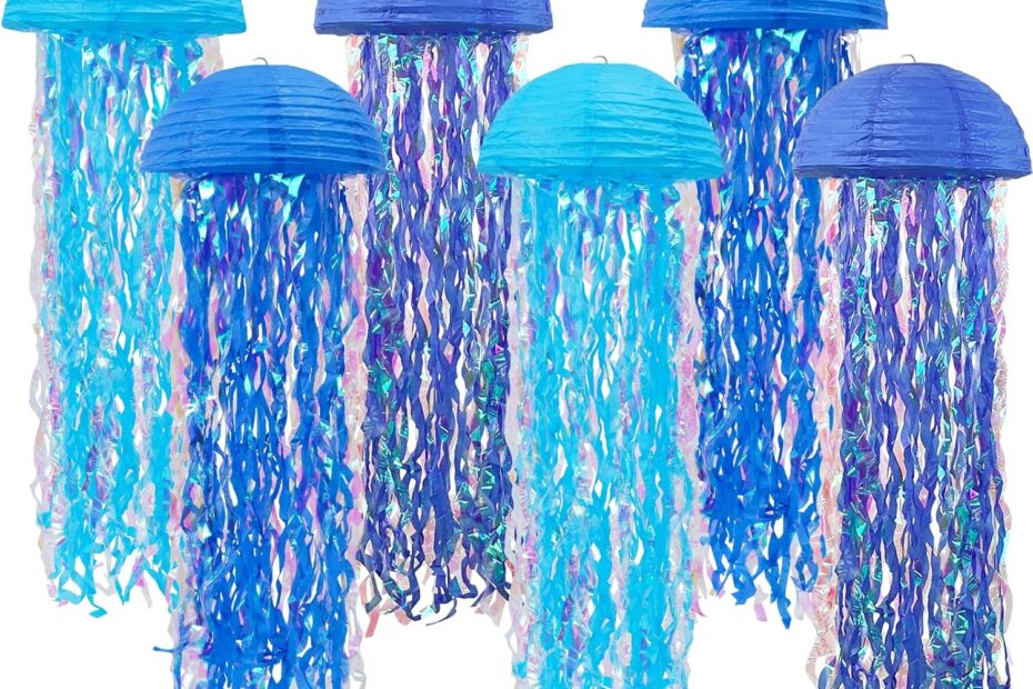 Dive into Fun: Top Mermaid Birthday Decorations with Jellyfish Lanterns!