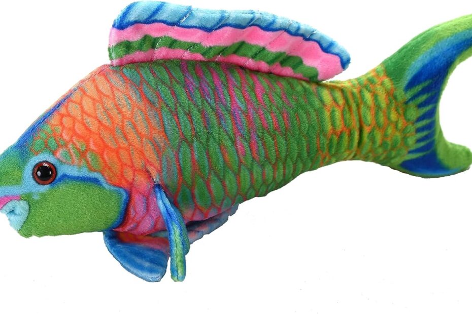 Dive Into Fun: Wild Republic Coral Reef Parrotfish Plush Toy Review
