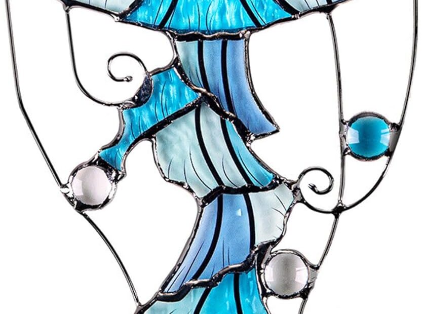 Dive into Ocean Elegance: Review of the Jellyfish Stained Glass Sun Catcher