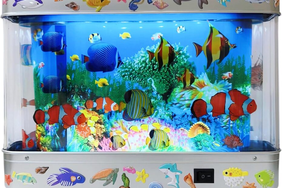 Dive into Relaxation: Review of the 80s Retro Fake Fish Tank Lamp