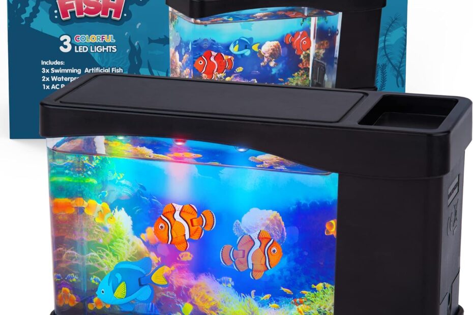 Dive into Relaxation: Review of the Artificial Fish Tank Virtual Ocean Lamp!