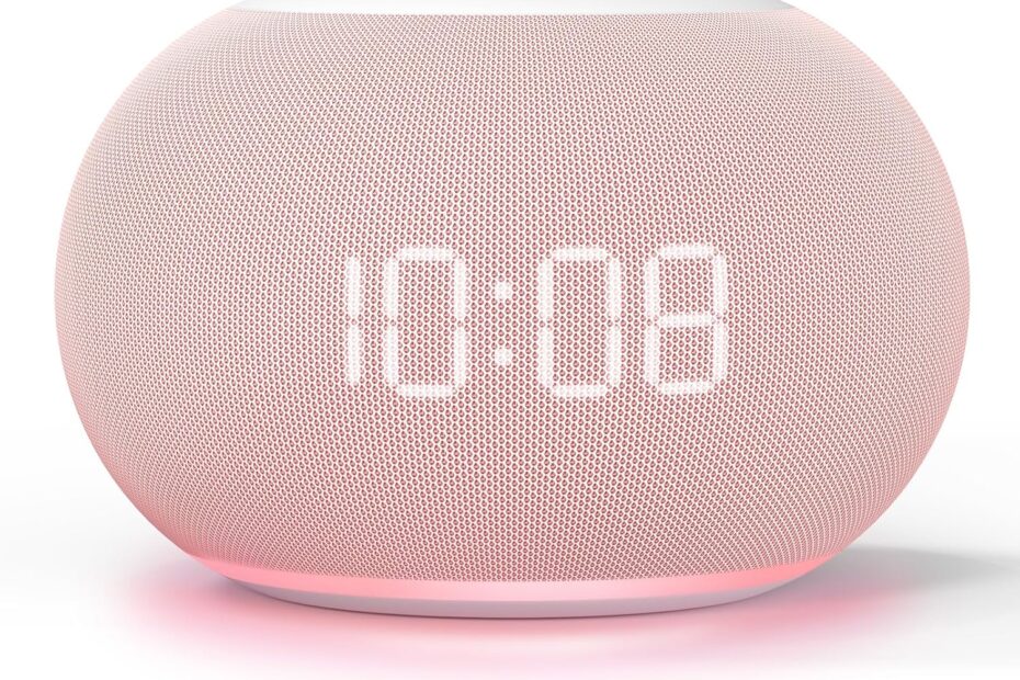 Dreamy Nights: The Ultimate Review of the Reacher Auto Dimmable Sound Machine Alarm Clock
