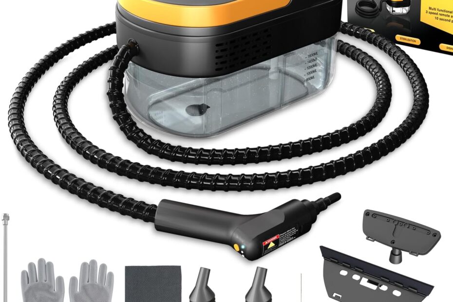 Effortless Cleaning: Review of the Ultimate Portable Steam Cleaner