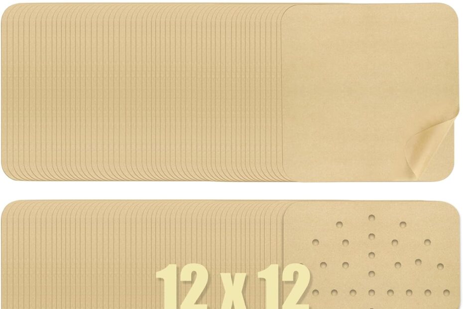 Effortless Cooking: 12x12 Parchment Paper Liners for Air Fryers – A Must-Have Accessory!