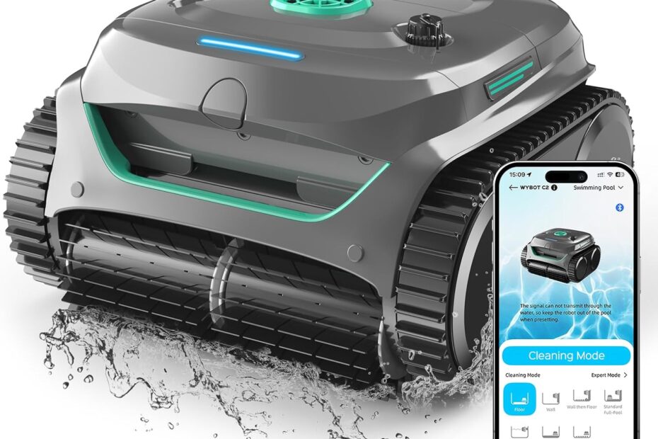 Effortless Pool Cleaning: Review of the WYBOT C2 2025 Robotic Vacuum Cleaner