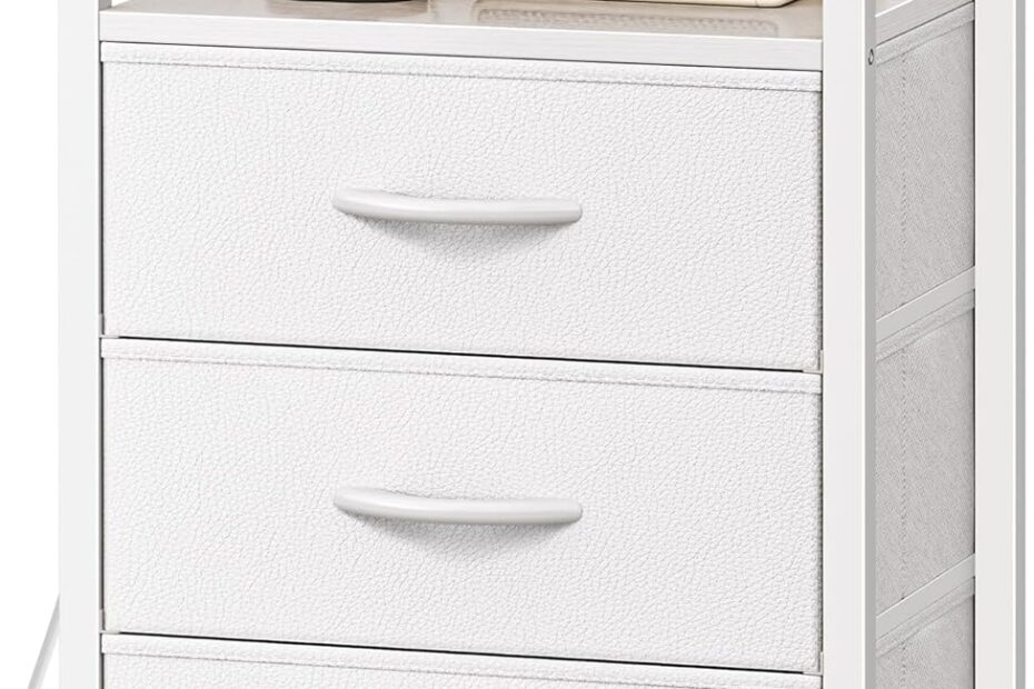 Elevate Your Bedroom with the Huuger Nightstand: A Review of Style and Functionality!