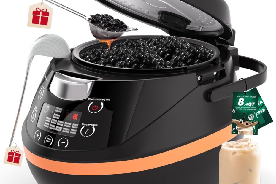 Elevate Your Beverage Game with the WantJoin Boba Cooker Machine: A Must-Have for Every Bubble Tea Lover!