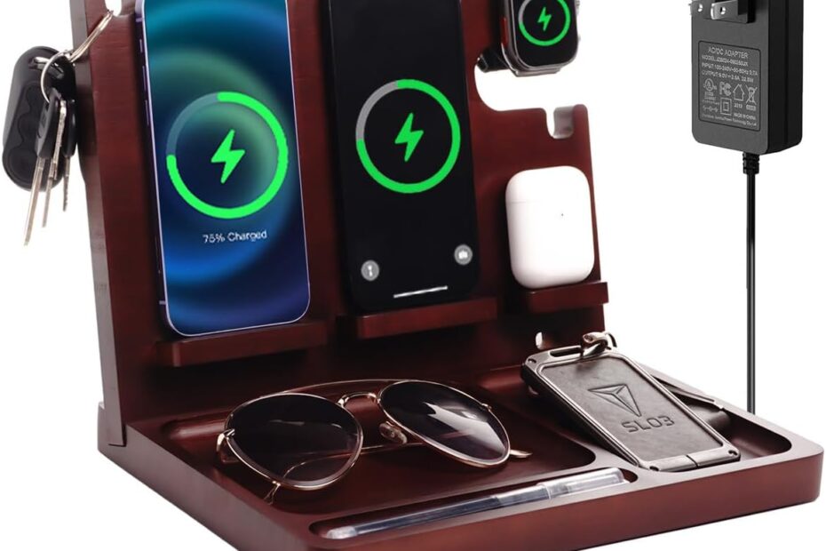 Elevate Your Charging Game: The Ultimate Wood Phone Docking Station Review!
