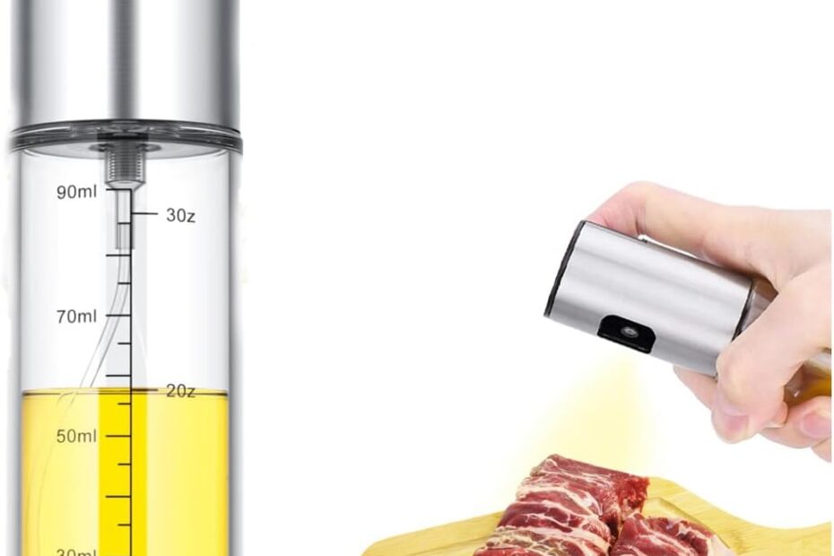 Elevate Your Cooking: The Ultimate 100ml Oil Sprayer for Healthy Meals!
