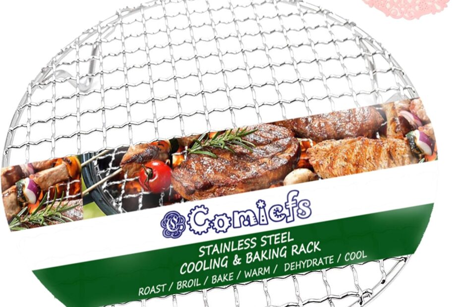 Elevate Your Cooking with the Comicfs 8.25" Stainless Steel Canning Rack!