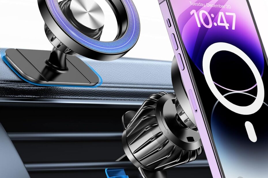 Elevate Your Drive: Review of the Kaistyle MagSafe Car Mount with 20 Strong Magnets