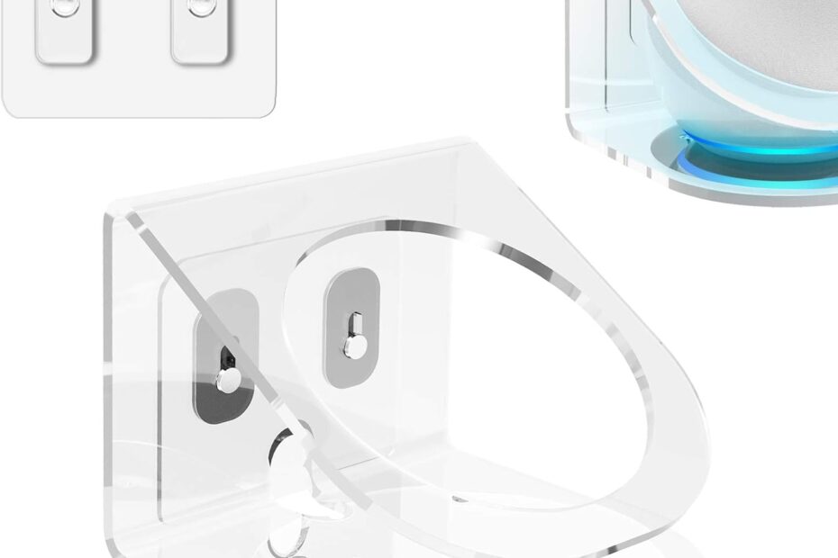 Elevate Your Echo Dot: Review of Geekria Acrylic Wall Mount with LED Clock