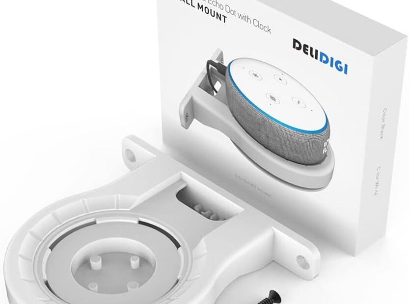 Elevate Your Echo Dot: The Ultimate Wall Mount Stand with Cable Management!